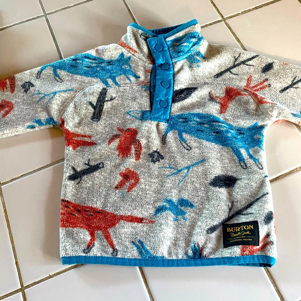 Boys burton fleece